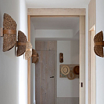 Бра плетеное из ротанга Chainmail варинант исполнения - 3 | Loft Concept в Ростове-на-Дону