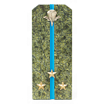 Сувенир Погон Старший Лейтенант ВДВ из натурального камня змеевик Souvenir Epaulets варинант исполнения - 1 | Loft Concept в Ростове-на-Дону