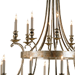 Люстра большая двухъярусная на 30 ламп Grand Chandelier варинант исполнения - 1 | Loft Concept в Ростове-на-Дону