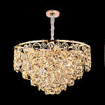 Люстра каскадная с подвесками в форме колец Galaxy of Light варинант исполнения - 6 | Loft Concept в Ростове-на-Дону