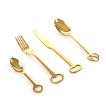 Набор столовых приборов Seletti Keytlery Gold set of 6 варинант исполнения - 1 | Loft Concept в Ростове-на-Дону