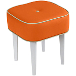 Квадратный мягкий пуф на белых ножках Winton Pouf Square варинант исполнения - 7 | Loft Concept в Ростове-на-Дону