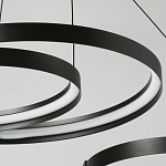 Люстра подвесная светодиодная в виде волнообразной ленты Ribbon Vortex варинант исполнения - 7 | Loft Concept в Ростове-на-Дону