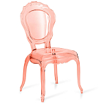 Прозрачный стул розовый LOUIS GHOST CHAIR Pink варинант исполнения - 1 | Loft Concept в Ростове-на-Дону