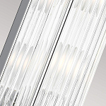  Бра для ванных комнат вертикальное с длинным прозрачным рифленым плафоном Feiss варинант исполнения - 3 | Loft Concept в Ростове-на-Дону