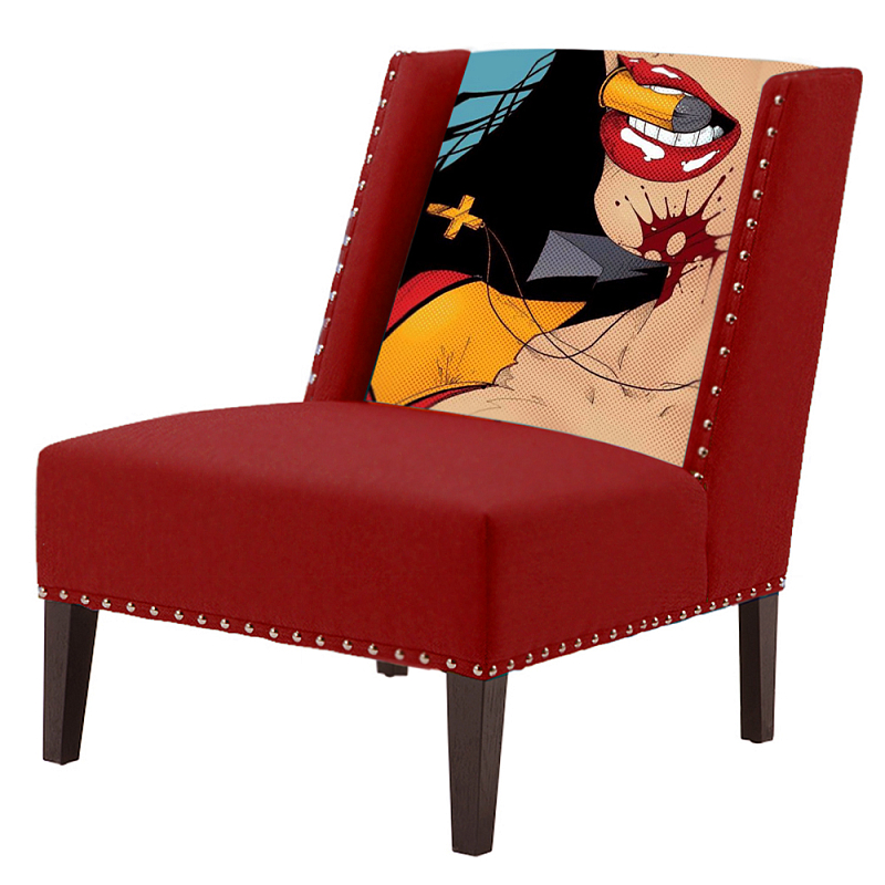 FUN Armchair "Super woman" Red         -- | Loft Concept 