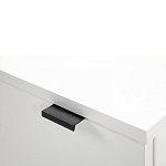 Тумба прикроватная белая с ящиками Strict Lines варинант исполнения - 4 | Loft Concept в Ростове-на-Дону