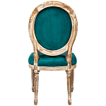 Стул из натурального бука зелёный с цветочным принтом Impressionism in Color варинант исполнения - 2 | Loft Concept в Ростове-на-Дону