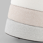 Пуф Three Colors в ткани букле из трех цветов  варинант исполнения - 5 | Loft Concept в Ростове-на-Дону