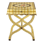 Приставной столик с ящиком в стиле ретро Vintage Rustic Tablecloth варинант исполнения - 1 | Loft Concept в Ростове-на-Дону