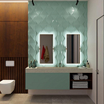 Гипсовая 3D панель с принтографией PM-24 варинант исполнения - 1 | Loft Concept в Ростове-на-Дону