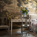 Обои ручная роспись Monuments of Paris Roberts on antique scenic Xuan paper варинант исполнения - 2 | Loft Concept в Ростове-на-Дону