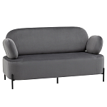 Диван в велюровой обивке серого цвета COLOR BLOCK варинант исполнения - 1 | Loft Concept в Ростове-на-Дону