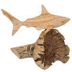 Статуэтка из дерева акула Animals of the World варинант исполнения - 2 | Loft Concept в Ростове-на-Дону