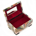 Шкатулка из натурального камня змеевик Stone Casket варинант исполнения - 3 | Loft Concept в Ростове-на-Дону