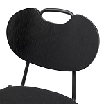 Стул с мягким сиденьем черный Stool Loft Black варинант исполнения - 6 | Loft Concept в Ростове-на-Дону