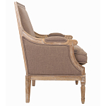 Кресло William Classical Armchair brown flax варинант исполнения - 1 | Loft Concept в Ростове-на-Дону