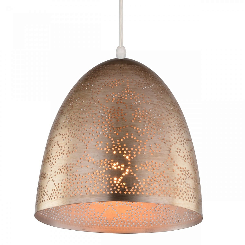 Подвесной светильник perforation oriental ornament dome Золотой в Ростове-на-Дону | Loft Concept 