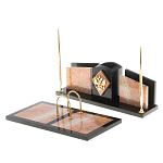 Настольный письменный набор из розового мрамора Marble Accessory варинант исполнения - 2 | Loft Concept в Ростове-на-Дону