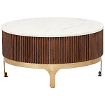Круглый кофейный стол Sadie Round Coffee Table варинант исполнения - 3 | Loft Concept в Ростове-на-Дону