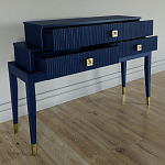 Премиальная Консоль с тремя ящиками Elsa Dreams Blue варинант исполнения - 2 | Loft Concept в Ростове-на-Дону