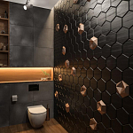 Гипсовая 3D панель с принтографией PM-41 варинант исполнения - 2 | Loft Concept в Ростове-на-Дону