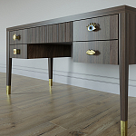 Письменный стол с 4-мя ящиками Elsa Dreams Walnut варинант исполнения - 4 | Loft Concept в Ростове-на-Дону