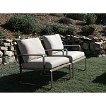 Дизайнерское уличное кресло на металлическом каркасе PHOENIX Armchair варинант исполнения - 13 | Loft Concept в Ростове-на-Дону