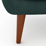 Двухместный диван с обивкой из велюра Belanger Sofa варинант исполнения - 5 | Loft Concept в Ростове-на-Дону