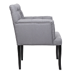 Кресло Addison Chic Armchair grey flax варинант исполнения - 2 | Loft Concept в Ростове-на-Дону