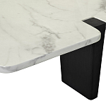 Стол журнальный низкий с фигурной столешницей Threshold варинант исполнения - 4 | Loft Concept в Ростове-на-Дону