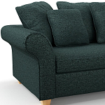 Мебельная ткань Шенилл темно-зеленый цвет 138 см T4-39 варинант исполнения - 5 | Loft Concept в Ростове-на-Дону