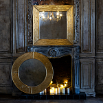 Зеркало квадратное в фактурной раме Pattern варинант исполнения - 3 | Loft Concept в Ростове-на-Дону