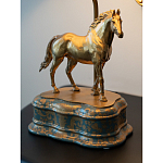 Настольная лампа из фарфора Лошадь Frodi варинант исполнения - 3 | Loft Concept в Ростове-на-Дону