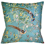 Подушка декоративная с изображением птиц в саду Chinoiserie Birds in a Tree Cushion варинант исполнения - 1 | Loft Concept в Ростове-на-Дону