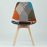 Стул с обивкой в стиле пэчворк Arvika варинант исполнения - 3 | Loft Concept в Ростове-на-Дону