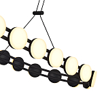 Люстра овальная с круглыми светодиодными источниками света Maxine Light варинант исполнения - 13 | Loft Concept в Ростове-на-Дону