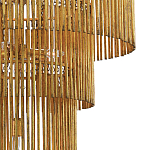 Люстра трёхъярусная золотого цвета Metal Tentacles варинант исполнения - 2 | Loft Concept в Ростове-на-Дону