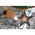 Дизайнерский ковер в виде звезды Poltronova Tappeto Stellina  Navy Blue Grey Rug варинант исполнения - 3 | Loft Concept в Ростове-на-Дону