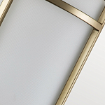 Бра с геометрическим каркасом и матовым белым цилиндрическим плафоном Feiss варинант исполнения - 4 | Loft Concept в Ростове-на-Дону