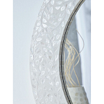 Зеркало круглое инкрустированное раковинами устриц Bone Inlay Dome Mirror White варинант исполнения - 4 | Loft Concept в Ростове-на-Дону