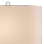 Настольная лампа разноцветная с овальным тканевым абажуром Abstraction варинант исполнения - 2 | Loft Concept в Ростове-на-Дону