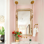 Зеркало в золотой раме Arched Mirror варинант исполнения - 1 | Loft Concept в Ростове-на-Дону