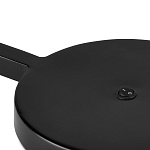 Настольная лампа с черным каркасом и белым тканевым абажуром в форме конуса Stylish Solution варинант исполнения - 2 | Loft Concept в Ростове-на-Дону