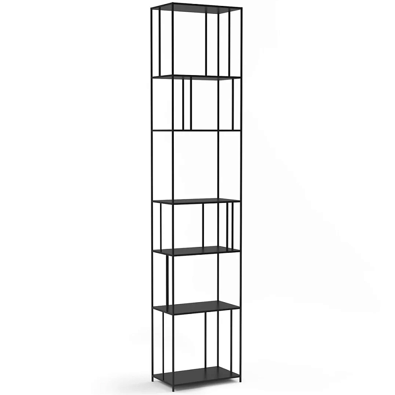    Menzie High Metal Rack Black   -- | Loft Concept 