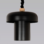 Подвесной светильник с черным металлическим плафоном Capability варинант исполнения - 2 | Loft Concept в Ростове-на-Дону