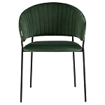 Стул в велюре зеленого цвета Horizon варинант исполнения - 2 | Loft Concept в Ростове-на-Дону