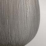 Настольная лампа с белым цилиндрическим абажуром и серебристым овальным основанием Quintiesse варинант исполнения - 4 | Loft Concept в Ростове-на-Дону