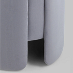 Пуф Alice Poof Grey Серый велюр варинант исполнения - 3 | Loft Concept в Ростове-на-Дону