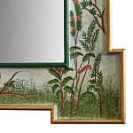 Зеркало в стиле Шинуазри ручная роспись Chinoiserie Garden White Mirror варинант исполнения - 2 | Loft Concept в Ростове-на-Дону